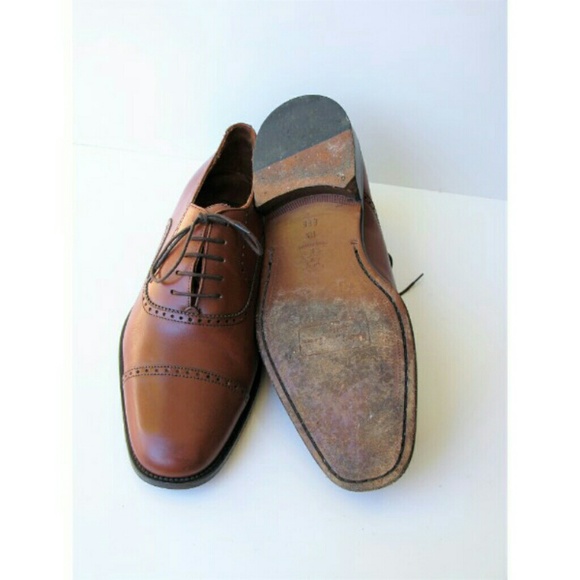 Italian Made Ultraflex Elite Cap Toe Oxford Shoes - Picture 8 of 8